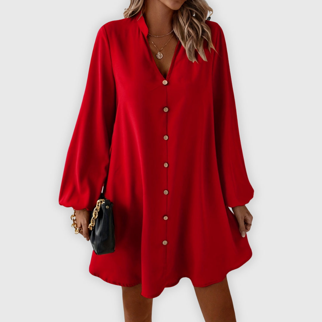 Yailin | Käsintehty maxihamekko mekko-tyylinen pusero