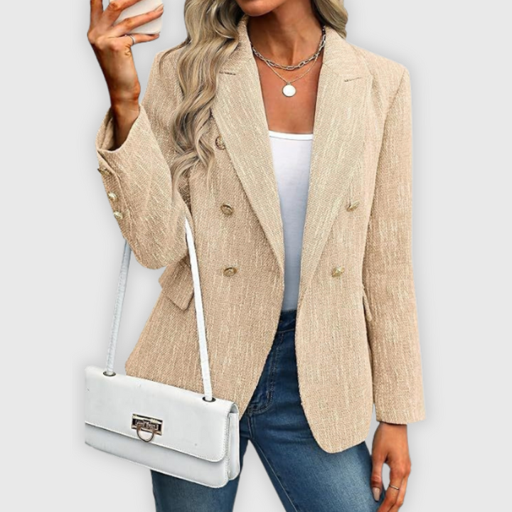 Danika | Käsintehty premium-tason kaksirivinen takki