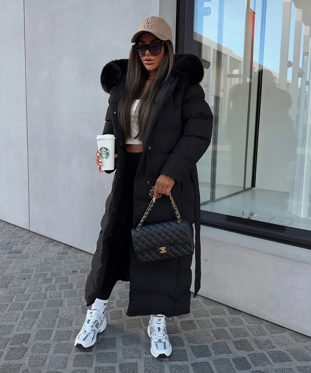 Alina | Langer untuvatakki (Loppuunmyyty, turha ennakkotilauksella)