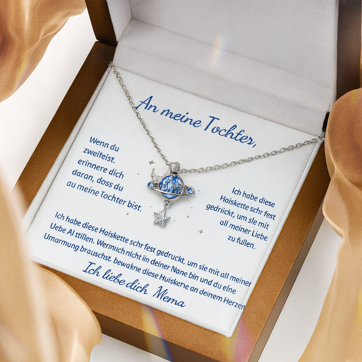 Ma Etoile – 925 hopeasydänketju tyttärelleni