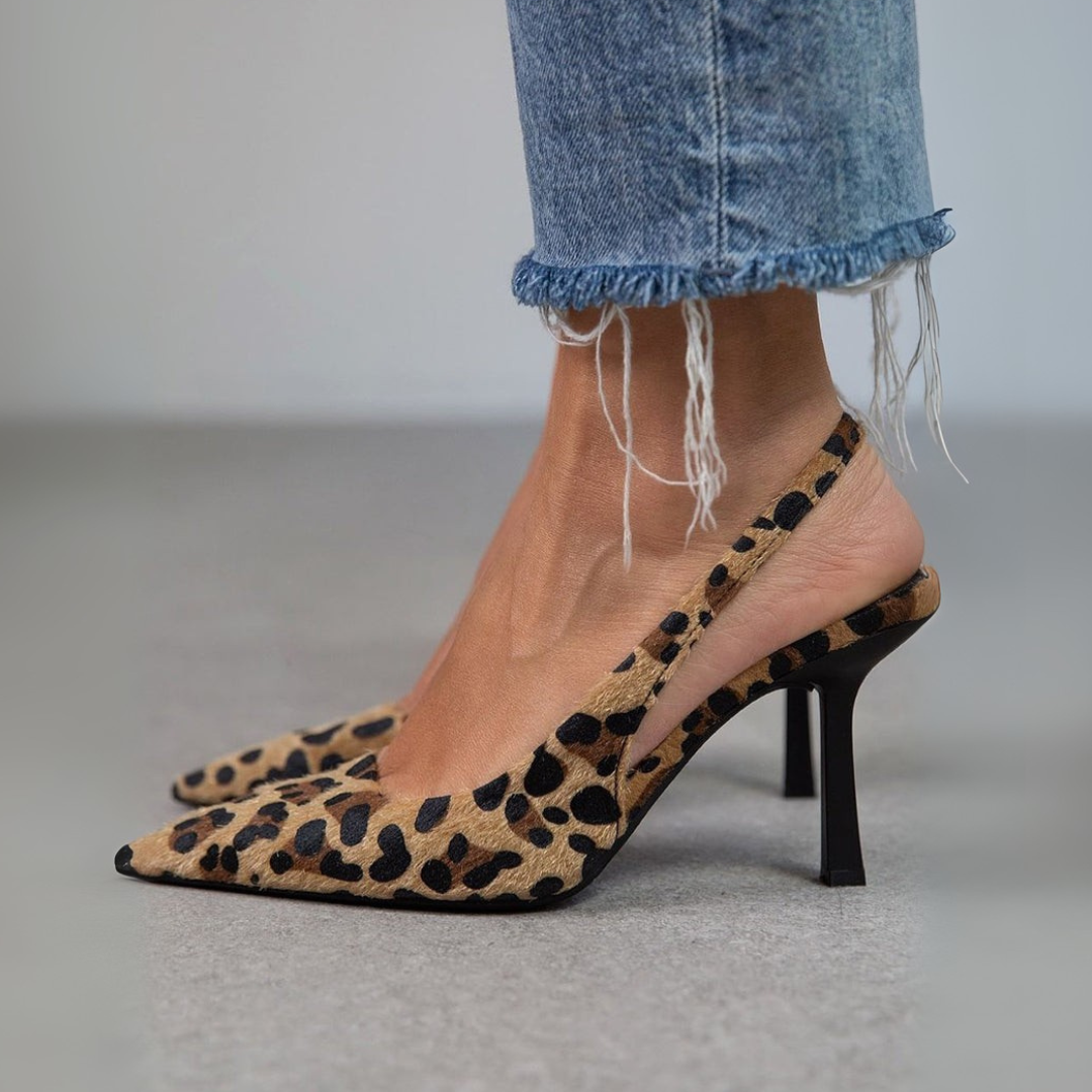 Lori | Slingback Pumps kengät jaiani korkealla korolla 