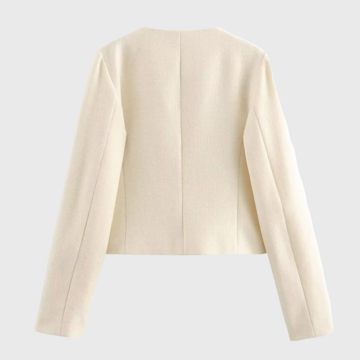 Sienna | Tyylikäs tweed-takki kullansivuilla