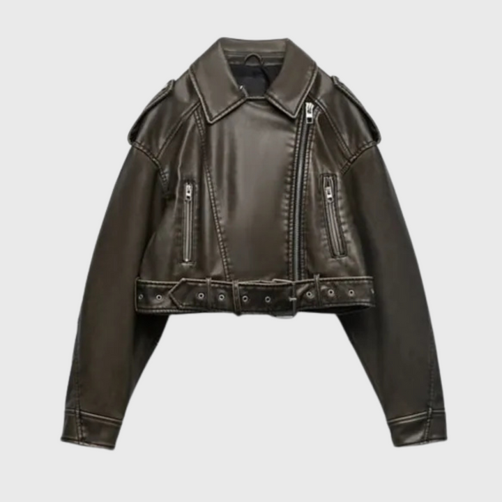 Shirin | Leikatun pyöräilijäntakki (Myyntimenestys)