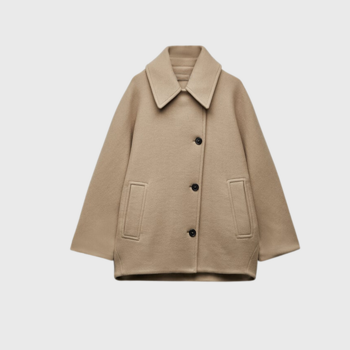 Syksy | Ylisuuri villakangastakki