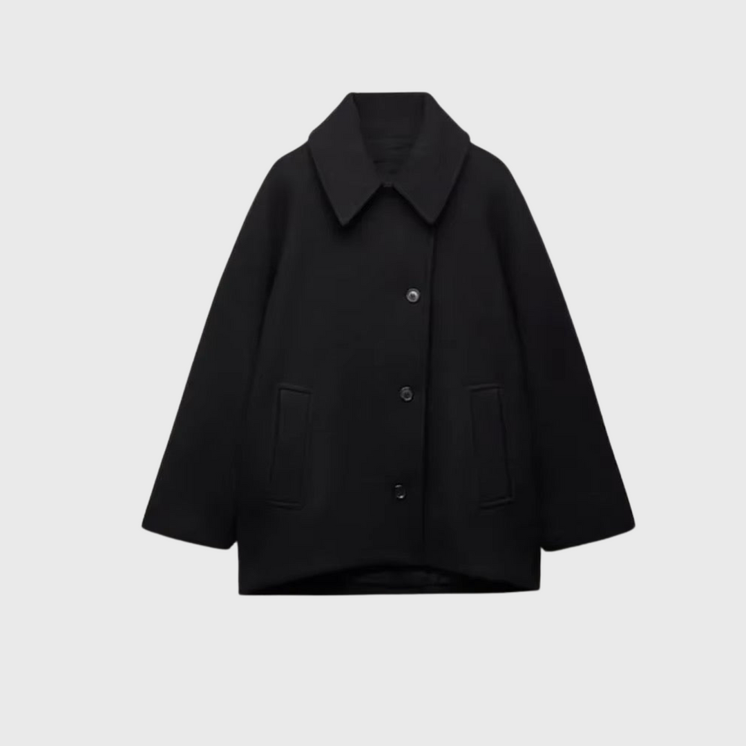 Syksy | Ylisuuri villakangastakki