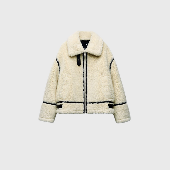 Kodikas tyylikäs | Mukava teddy-takki