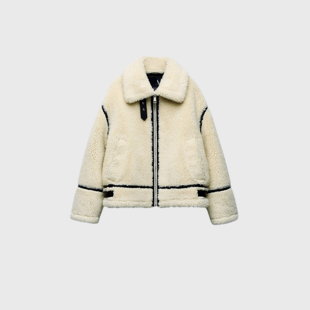 Kodikas tyylikäs | Mukava teddy-takki