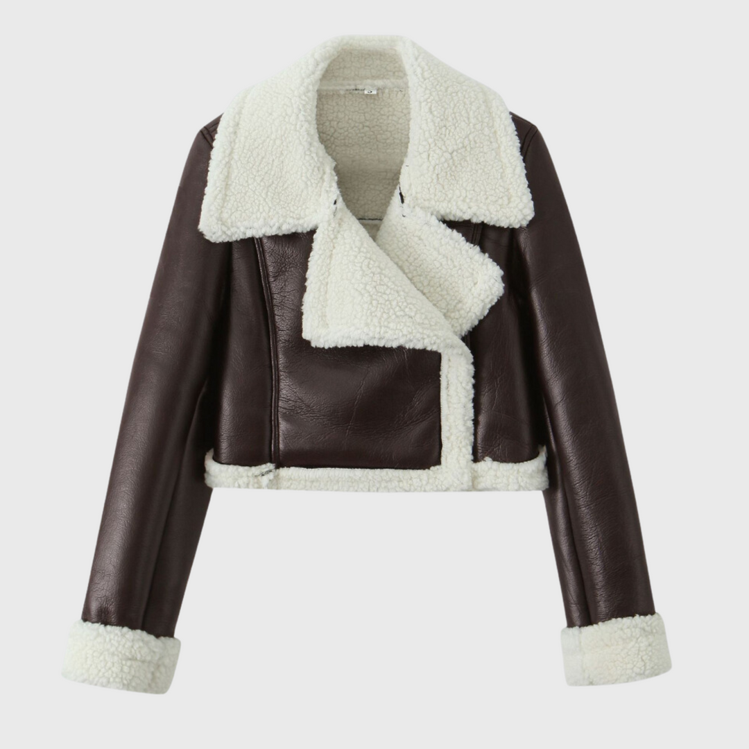 Giulia | Leikattu lentäjä-Jakke