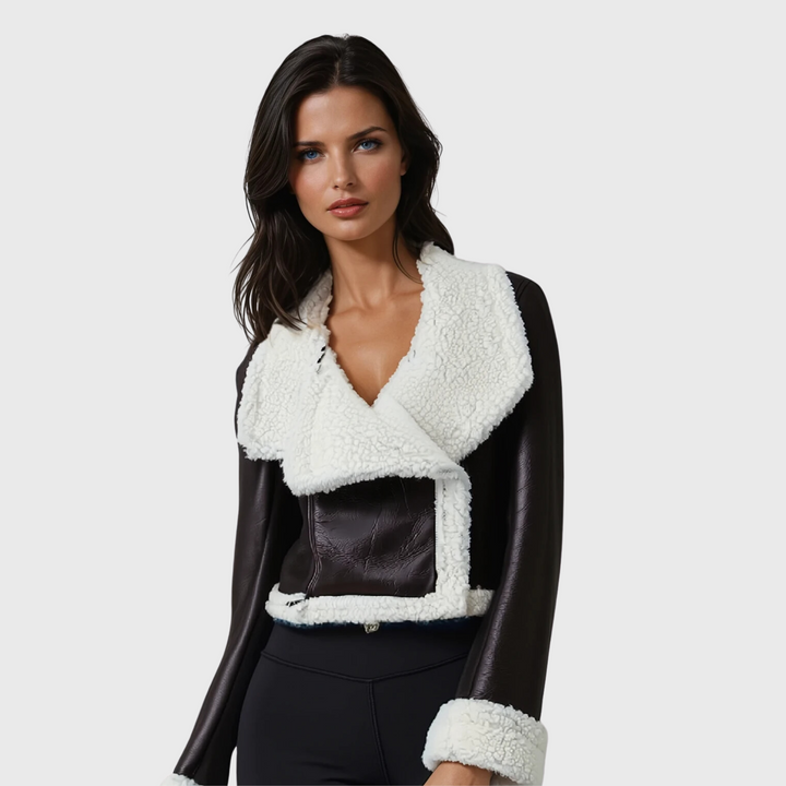 Giulia | Leikattu lentäjä-Jakke