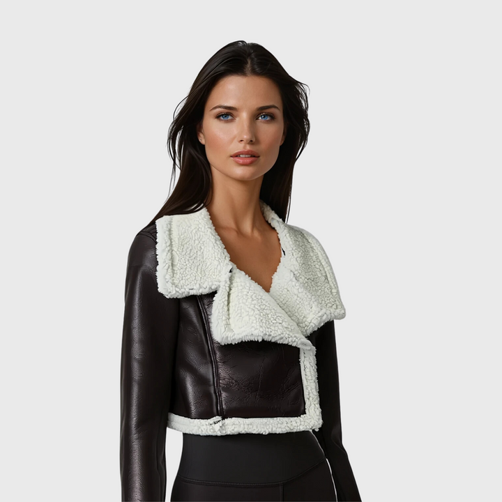 Giulia | Leikattu lentäjä-Jakke