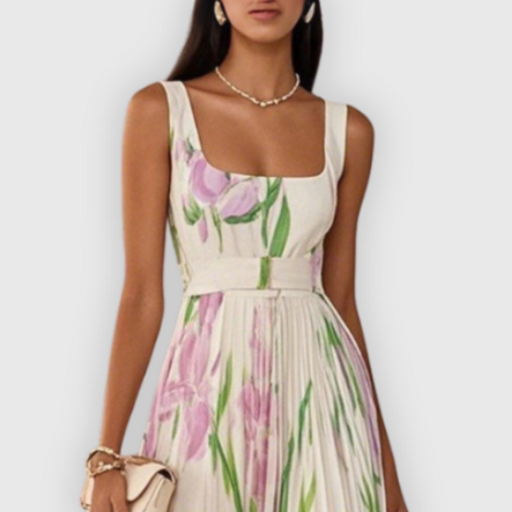 Regina | Käsintehty maxihameohameelinen kukkakuvio