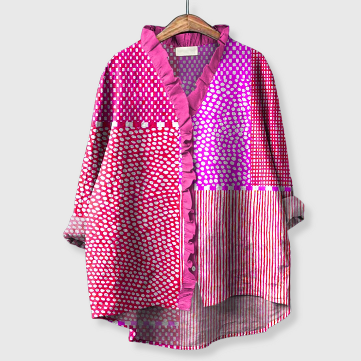 Sandra | Kesäpaita patchwork-tyylillä 