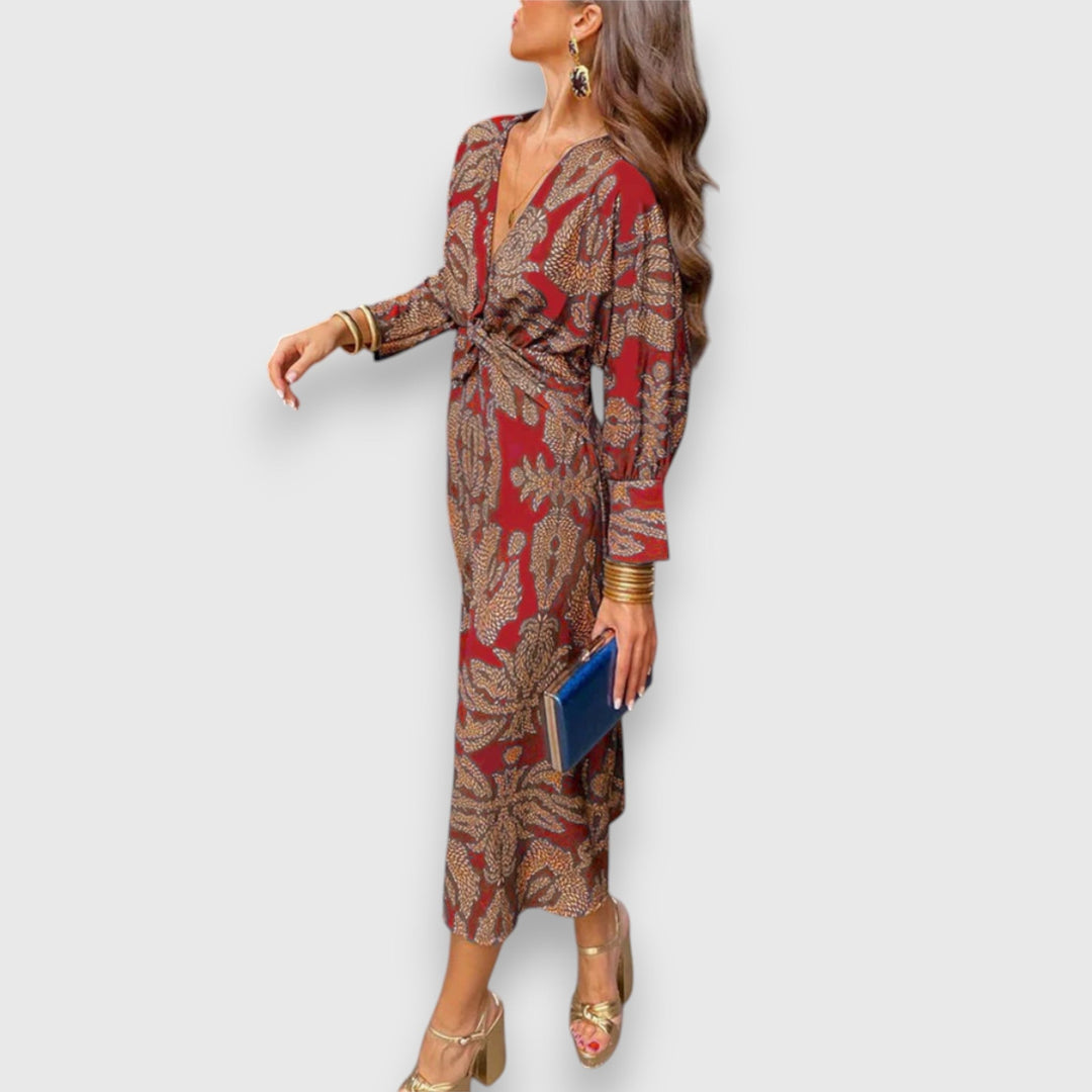 Ilenia | Premium mekko käsityönä tulevalla designilla