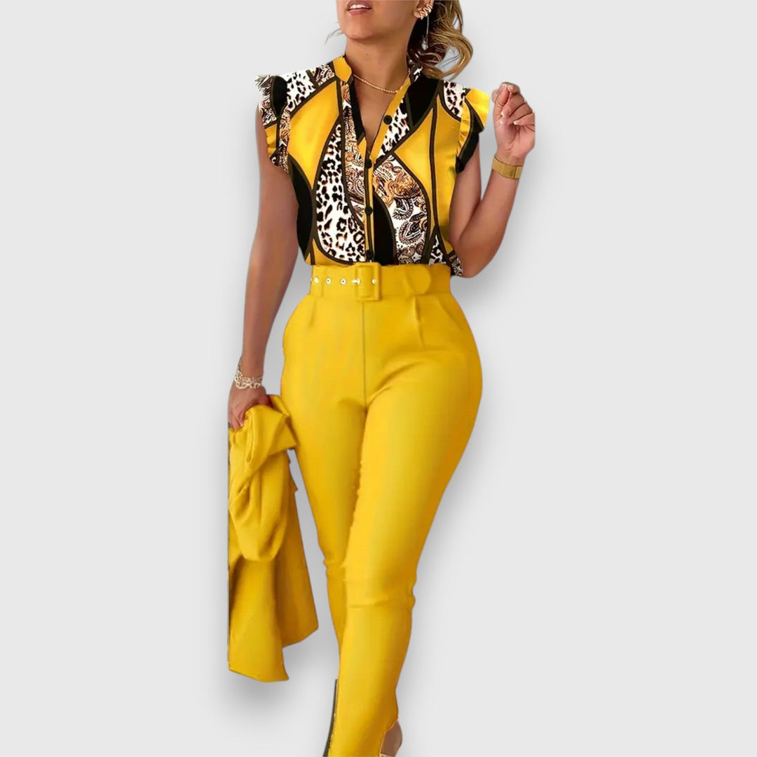 Ivana – Kaksiosainen leopardikuvio