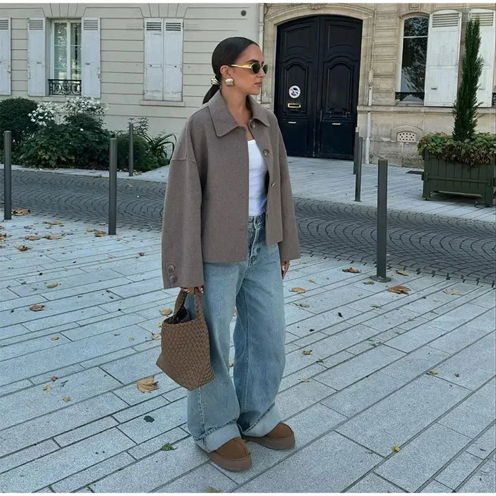 Monika | Ajaton oversized-takki vaivattomaan tyylikkyyteen