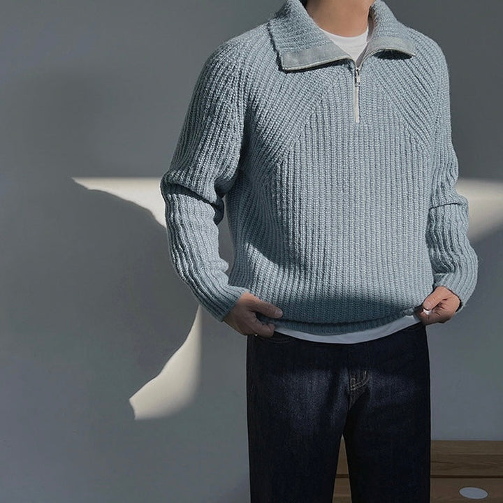 Savrani™ | Pusero Azure, puolipitkä vetoketju