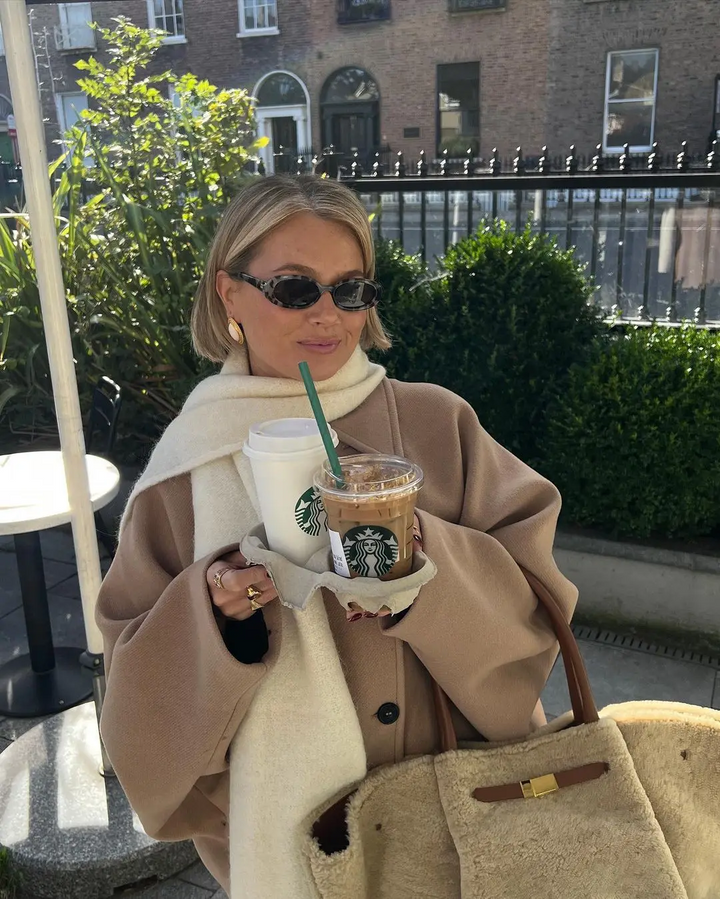 Syksy | Ylisuuri villakangastakki