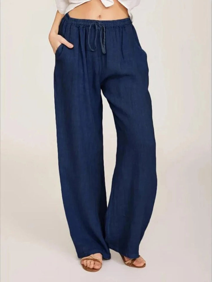 Vivienne | Baumwoll-Leinen-Hose